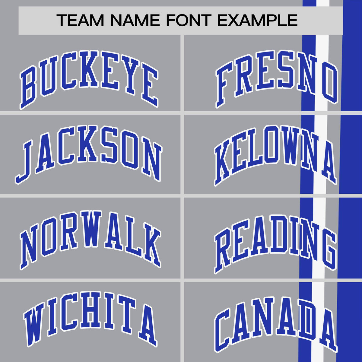 Custom Gray Royal Blue-White Crew neck Color Contrast Design T-Shirts