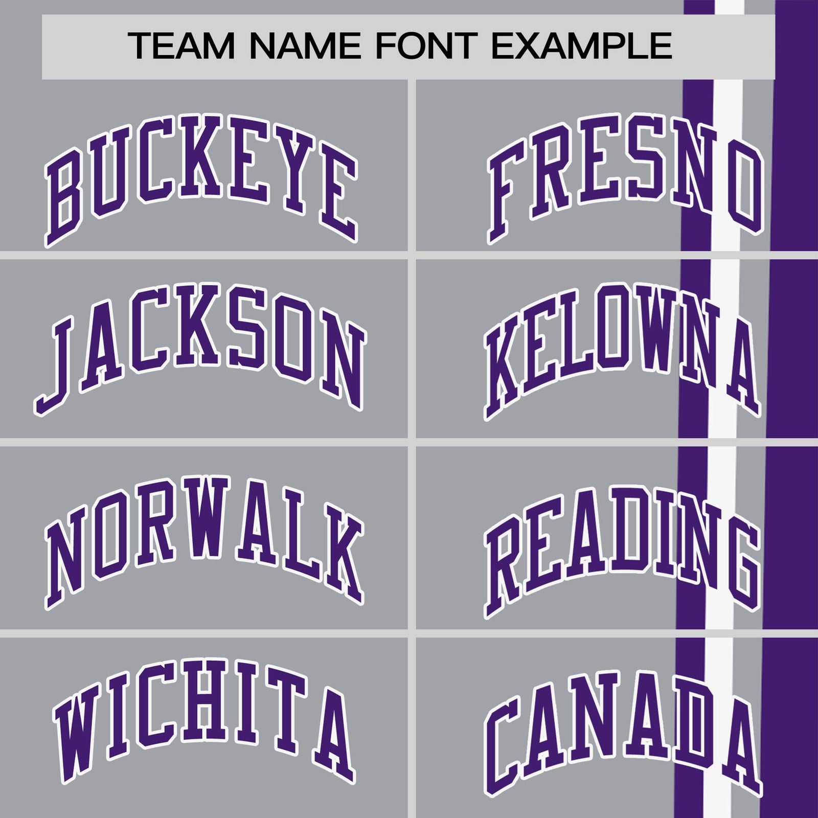 Custom Gray Purple-White Crew neck Color Contrast Design T-Shirts