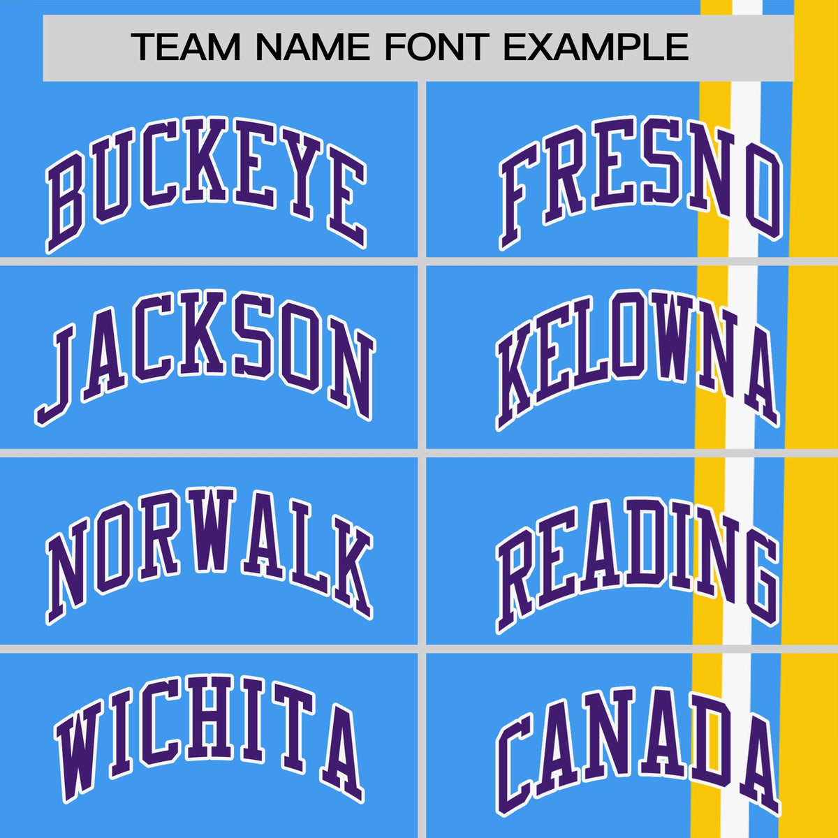 Custom Powder Blue Gold-01 White Crew neck Color Contrast Design T-Shirts