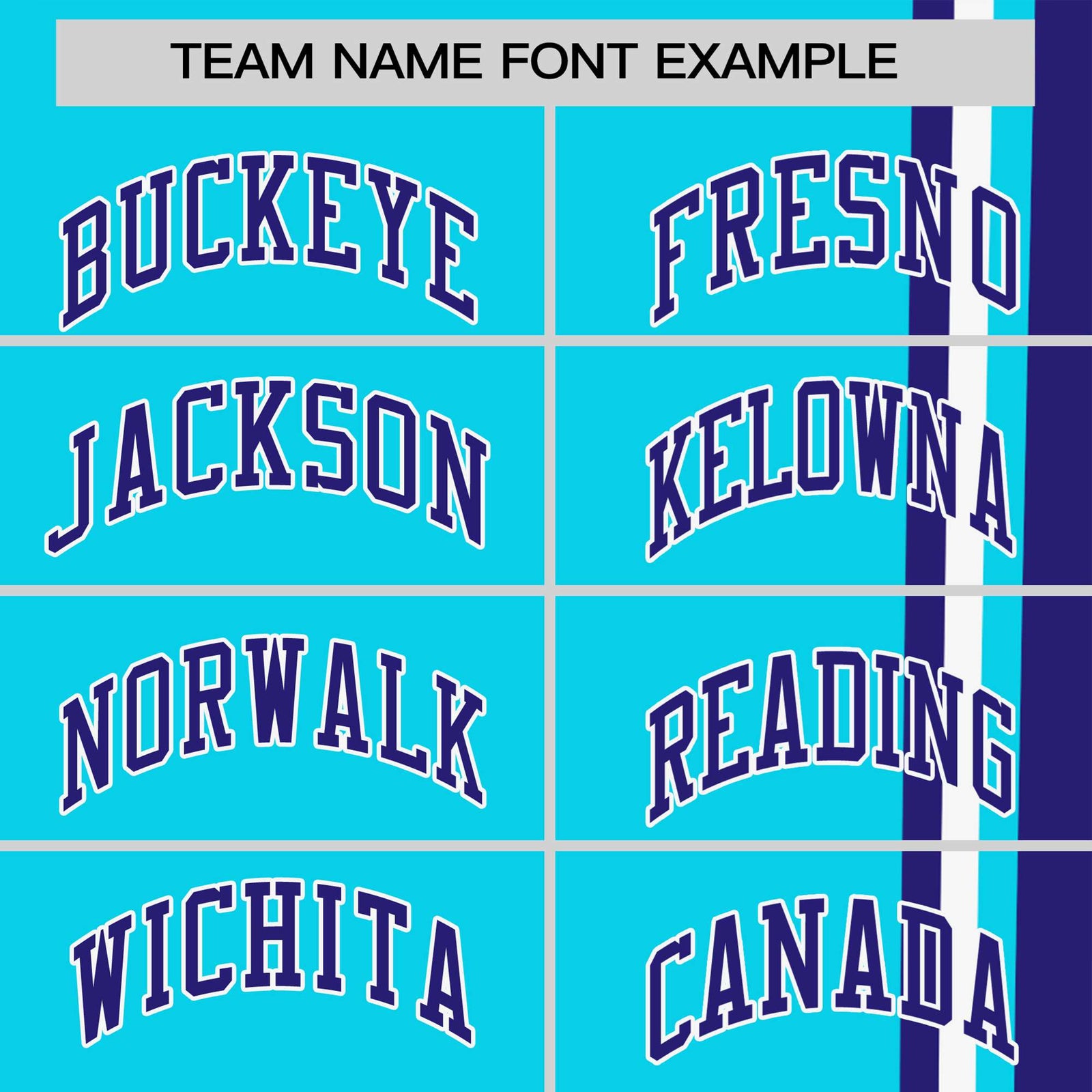 Custom Sky Blue Purple-White Crew neck Color Contrast Design T-Shirts