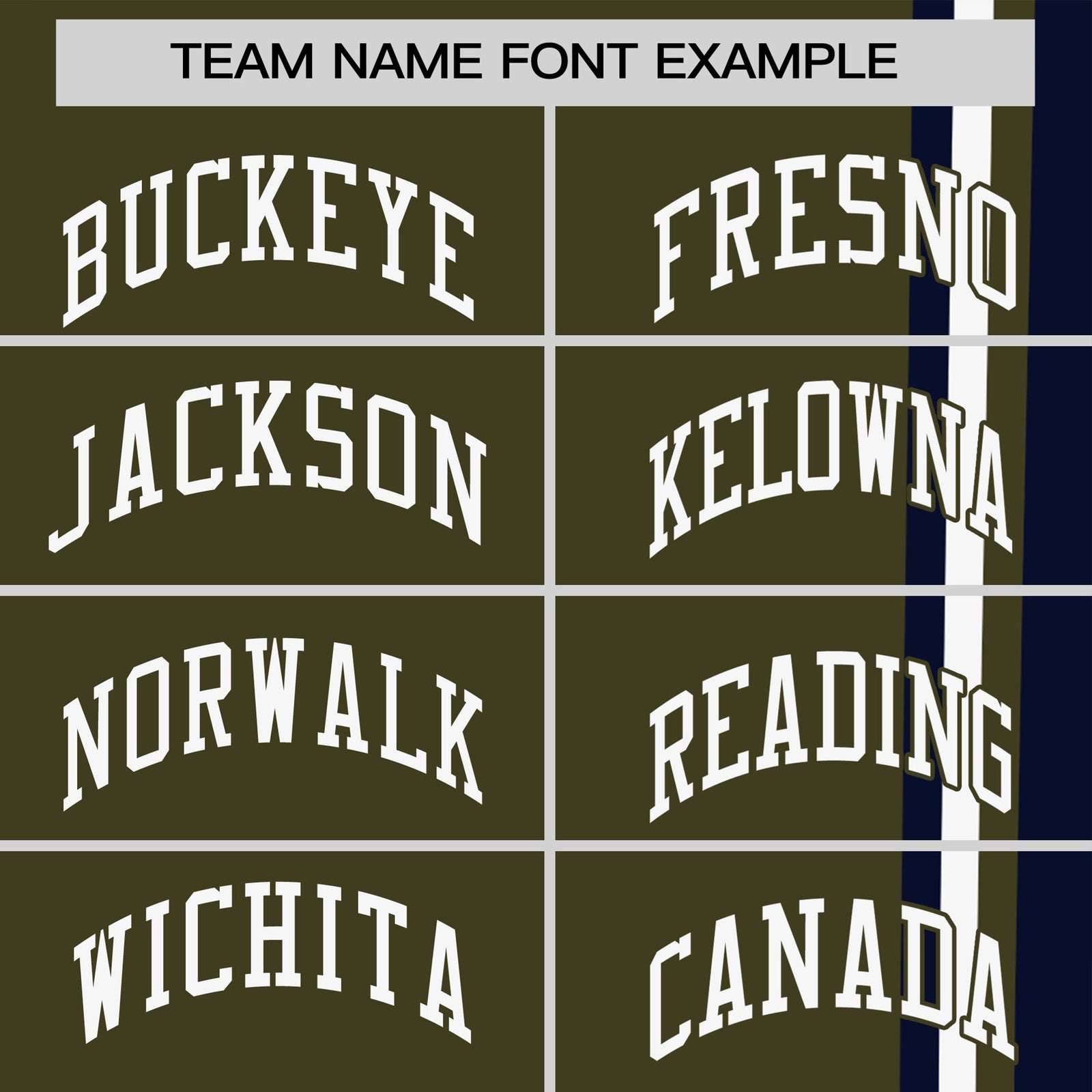 Custom Olive Navy-White Crew neck Color Contrast Design T-Shirts