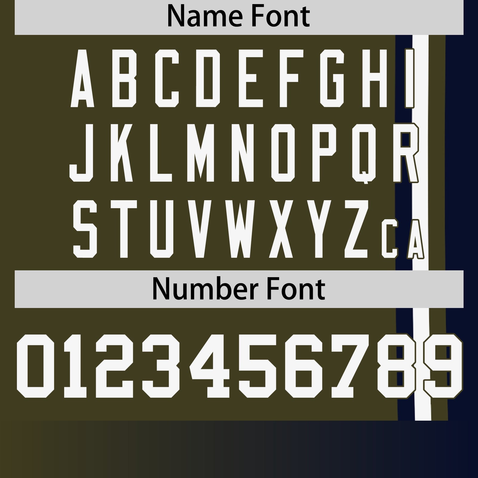 Custom Olive Navy-White Crew neck Color Contrast Design T-Shirts