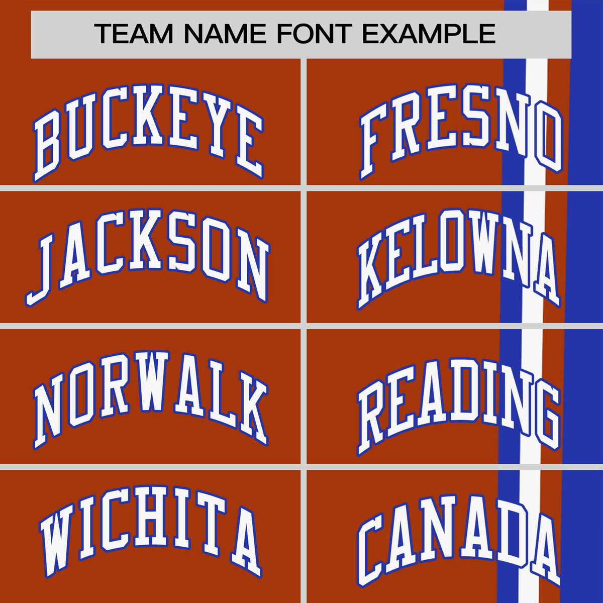 Custom Munsell Royal Blue-White Crew neck Color Contrast Design T-Shirts