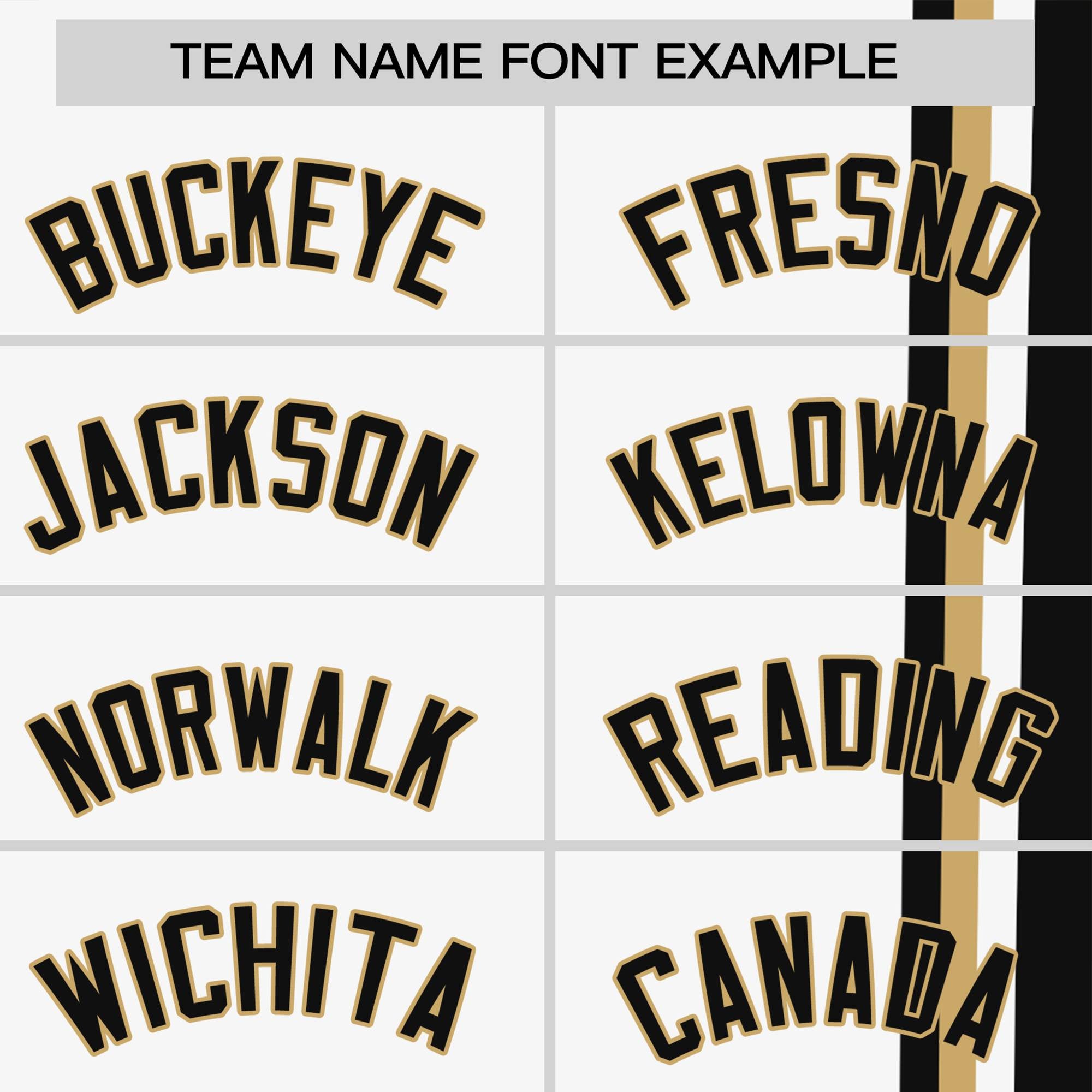 Custom White Black-Gold Crew neck Color Contrast Design T-Shirts