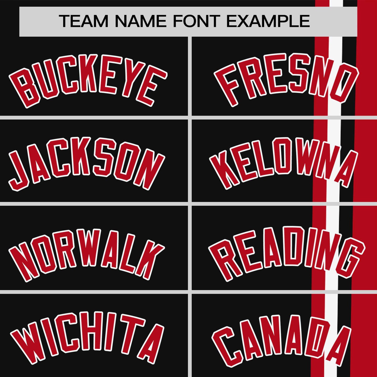 Custom Black Royal Red-White Crew neck Color Contrast Design T-Shirts