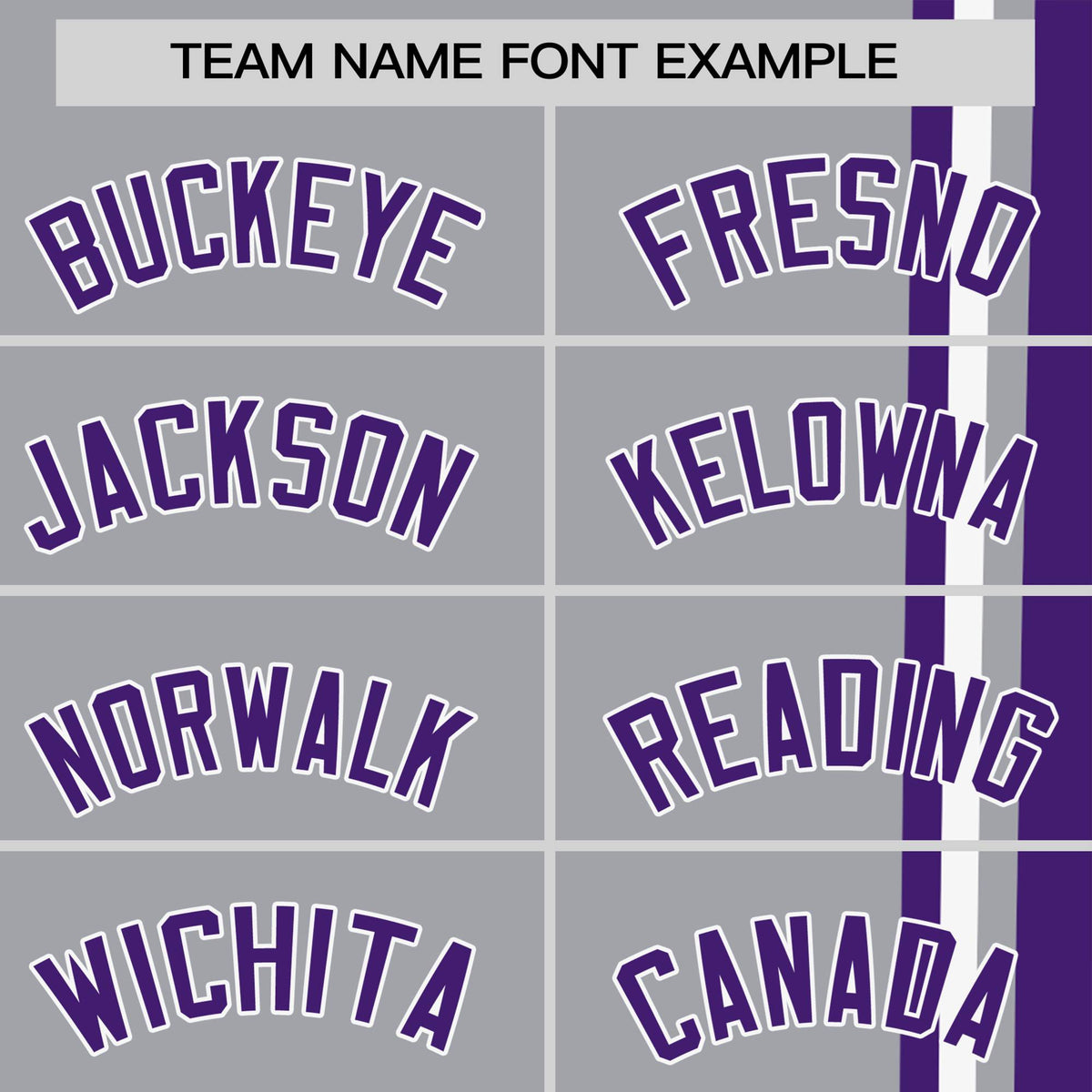 Custom Gray Purple-White Crew neck Color Contrast Design T-Shirts