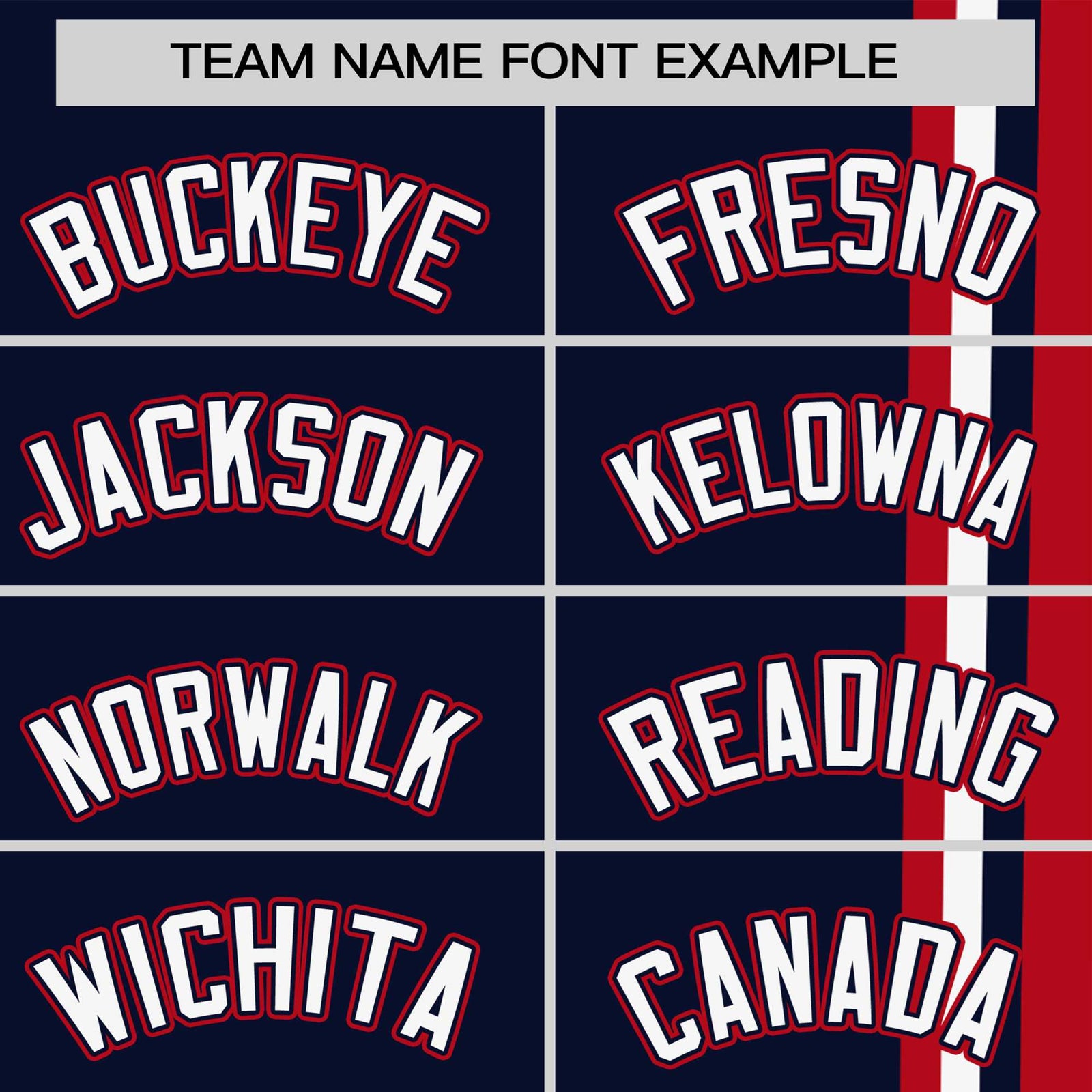 Custom Navy Red-White Crew neck Color Contrast Design T-Shirts