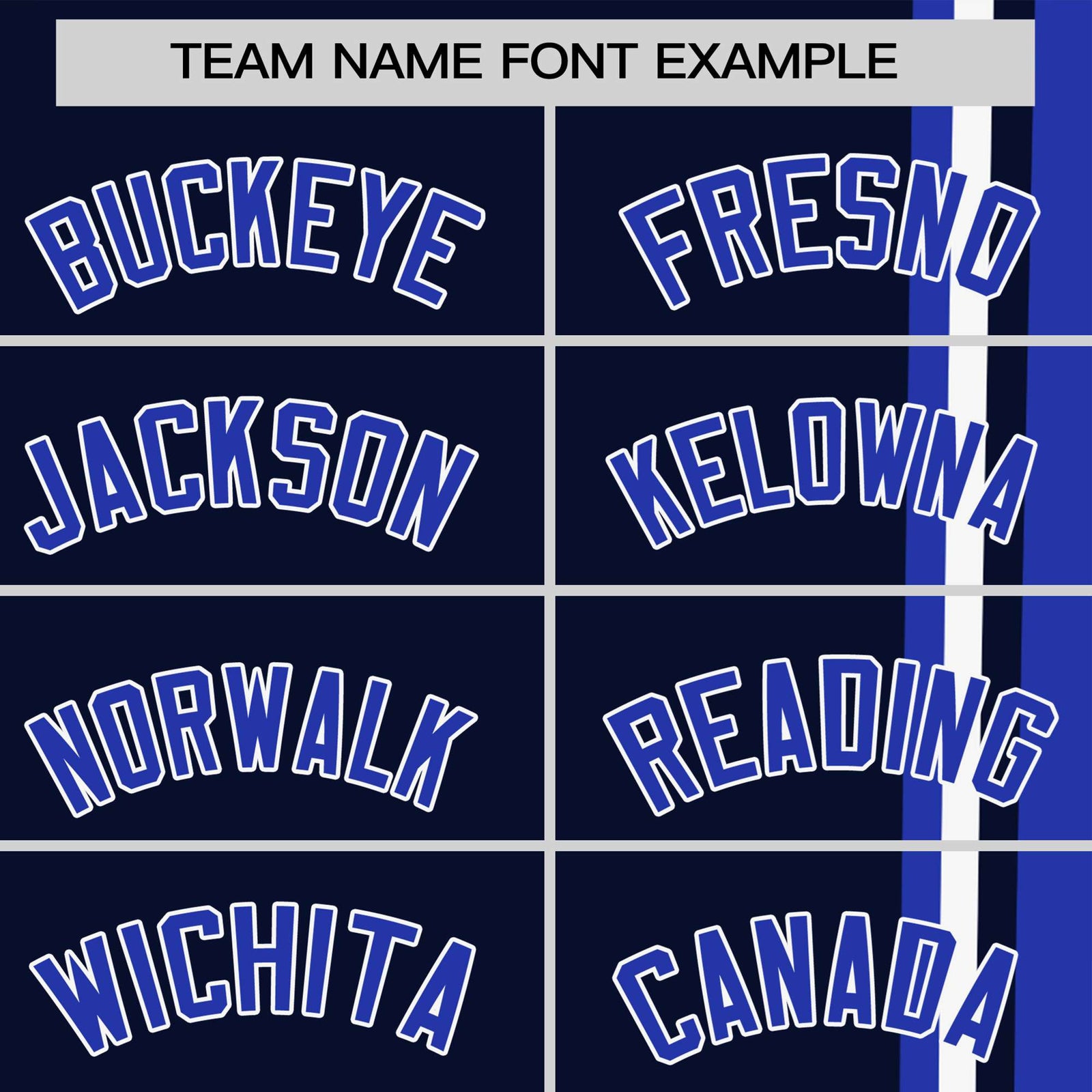 Custom Navy Royal Blue-White Crew neck Color Contrast Design T-Shirts