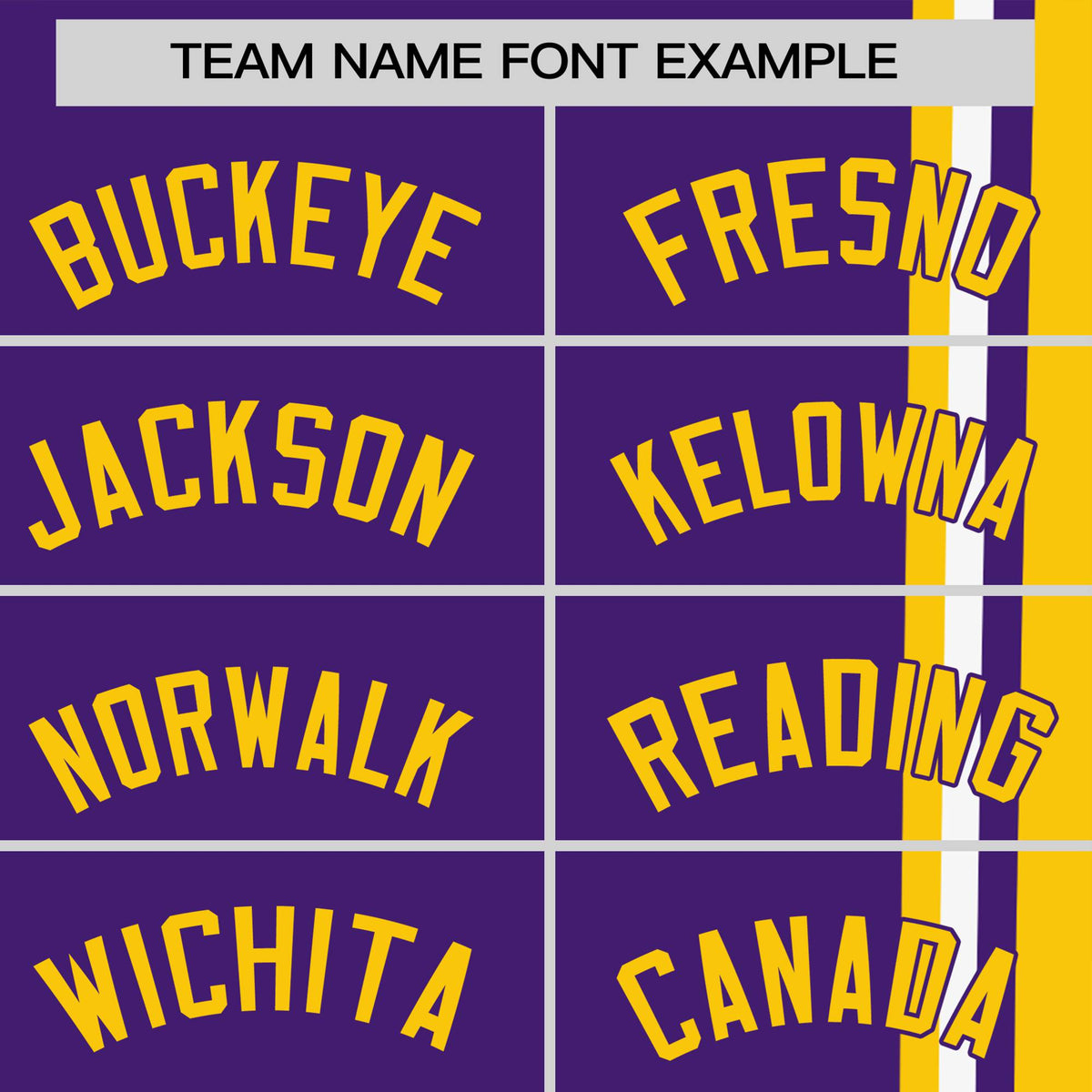 Custom Purple Gold-01 White Crew neck Color Contrast Design T-Shirts