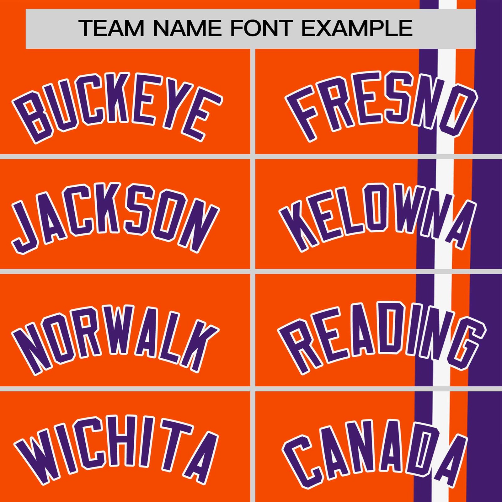 Custom Orange Purple-White Crew neck Color Contrast Design T-Shirts