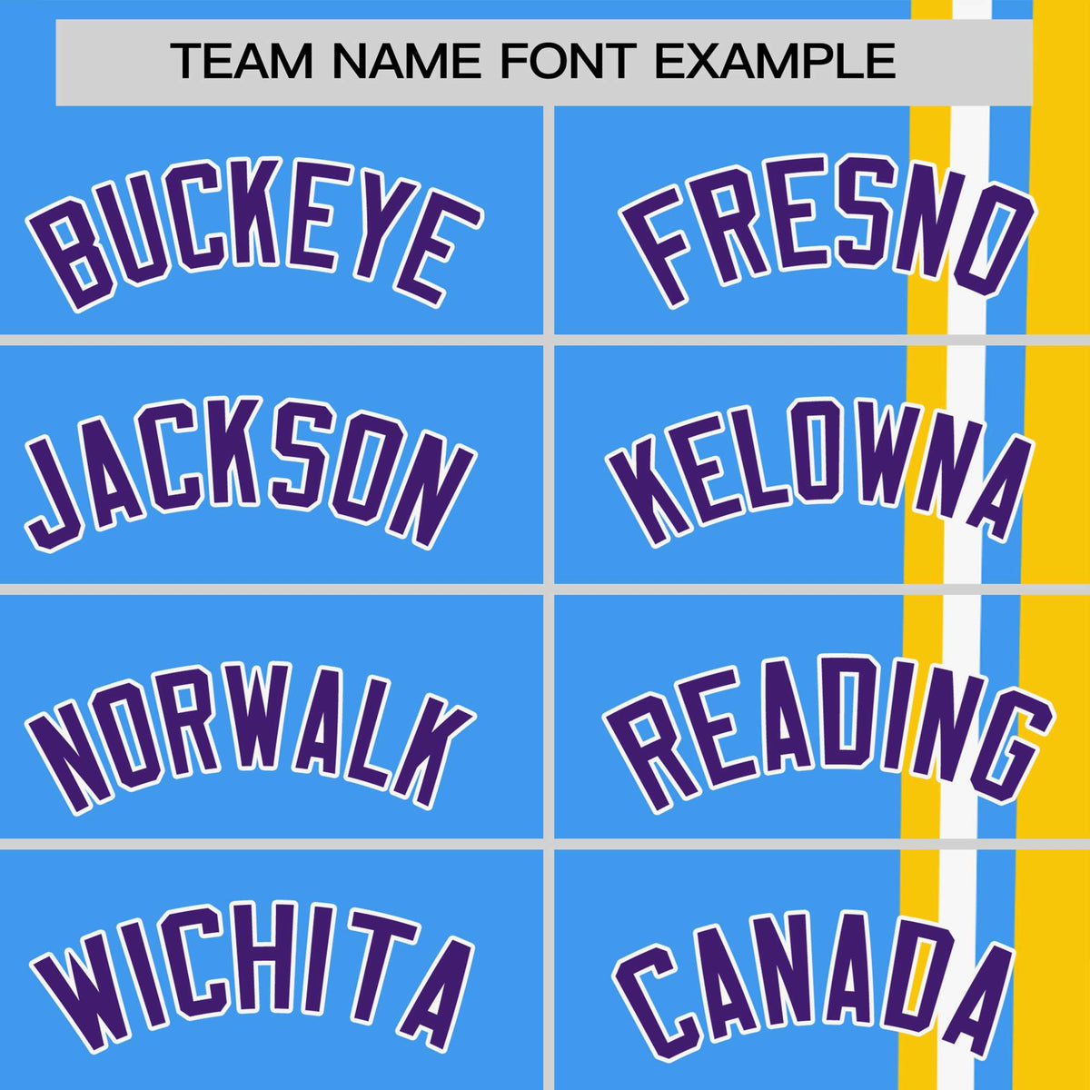 Custom Powder Blue Gold-01 White Crew neck Color Contrast Design T-Shirts