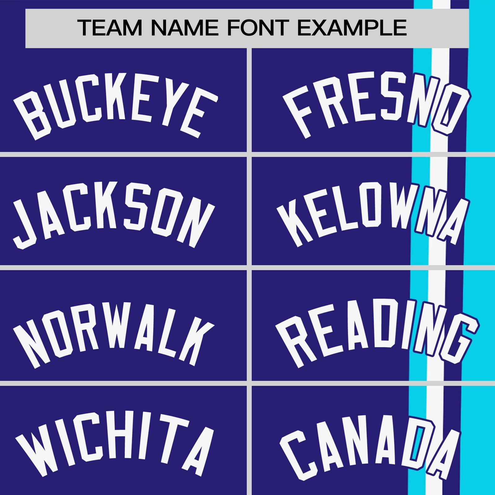 Custom Purple Sky Blue-White Crew neck Color Contrast Design T-Shirts