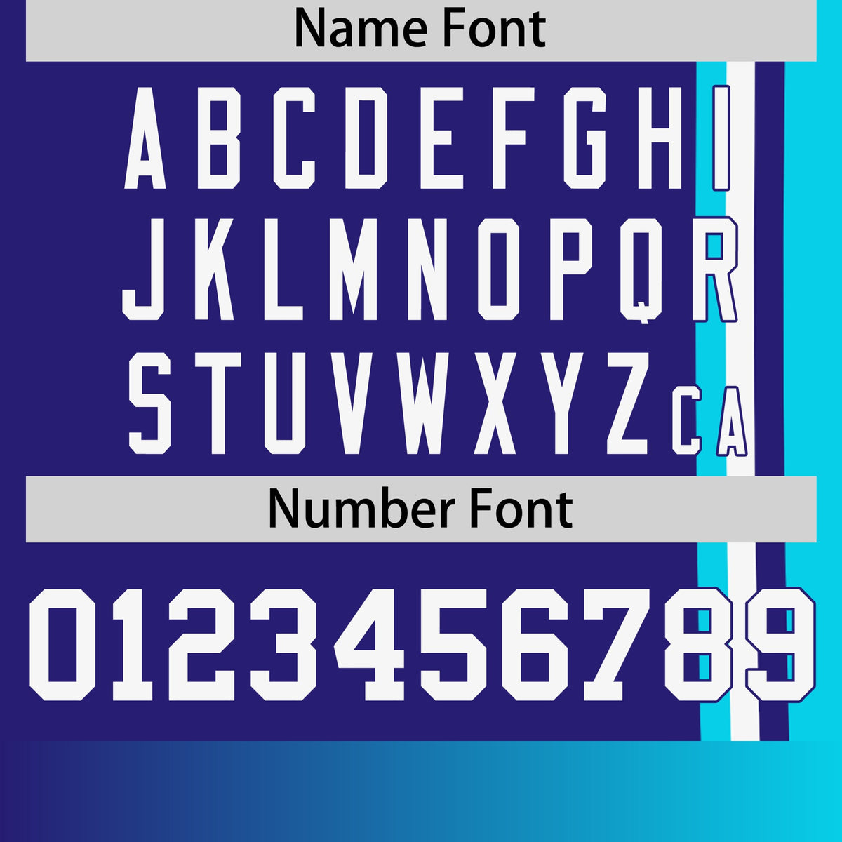 Custom Purple Sky Blue-White Crew neck Color Contrast Design T-Shirts