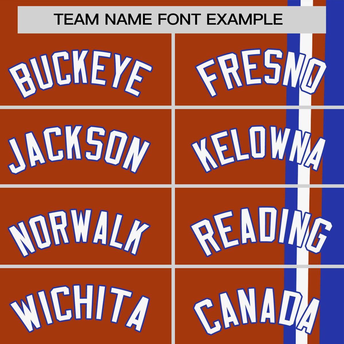 Custom Munsell Royal Blue-White Crew neck Color Contrast Design T-Shirts