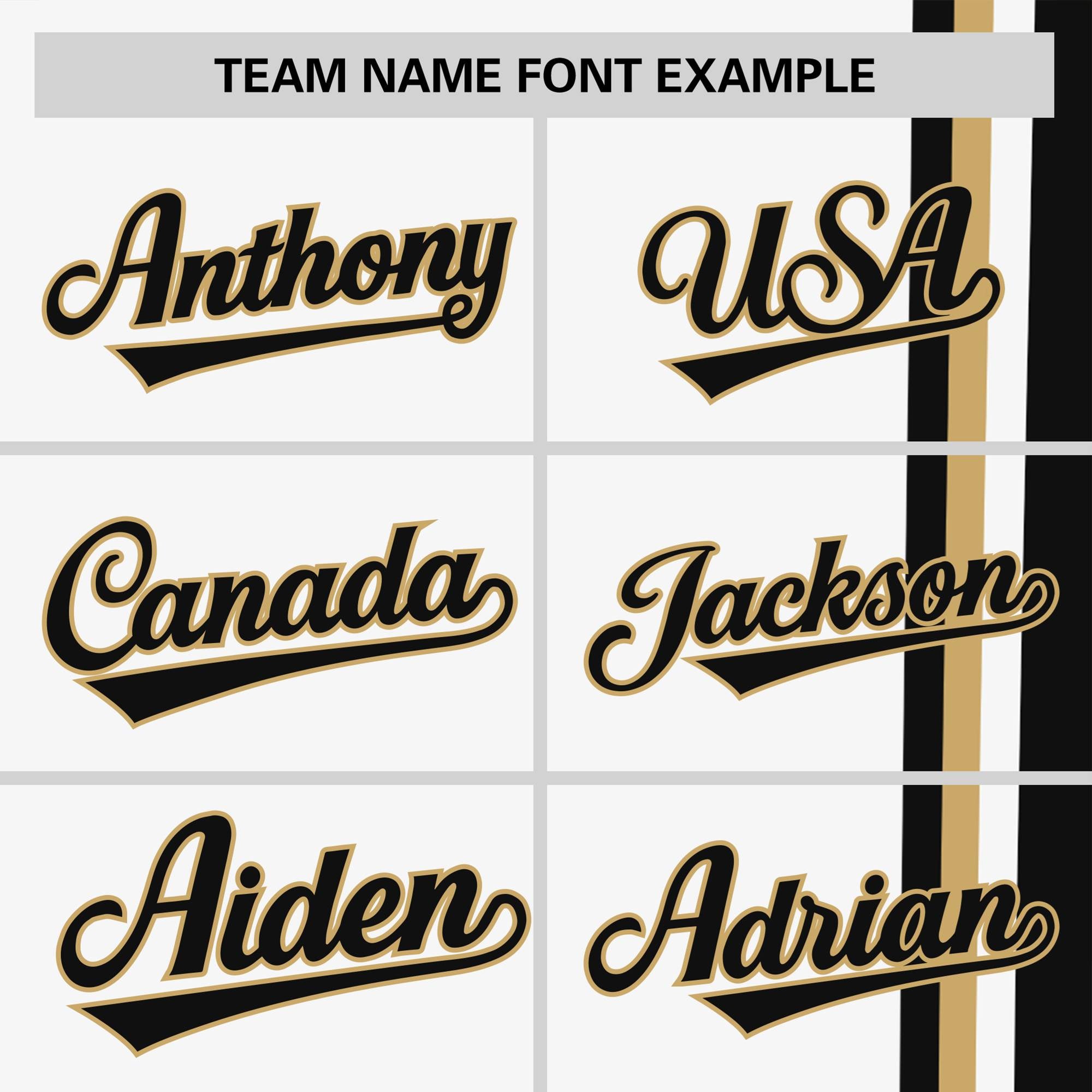 Custom White Black-Gold Crew neck Color Contrast Design T-Shirts