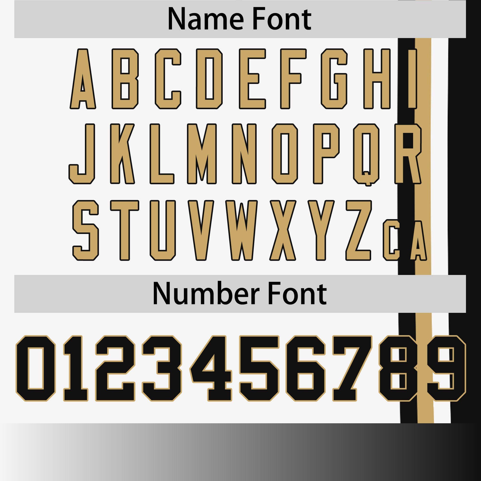 Custom White Black-Gold Crew neck Color Contrast Design T-Shirts