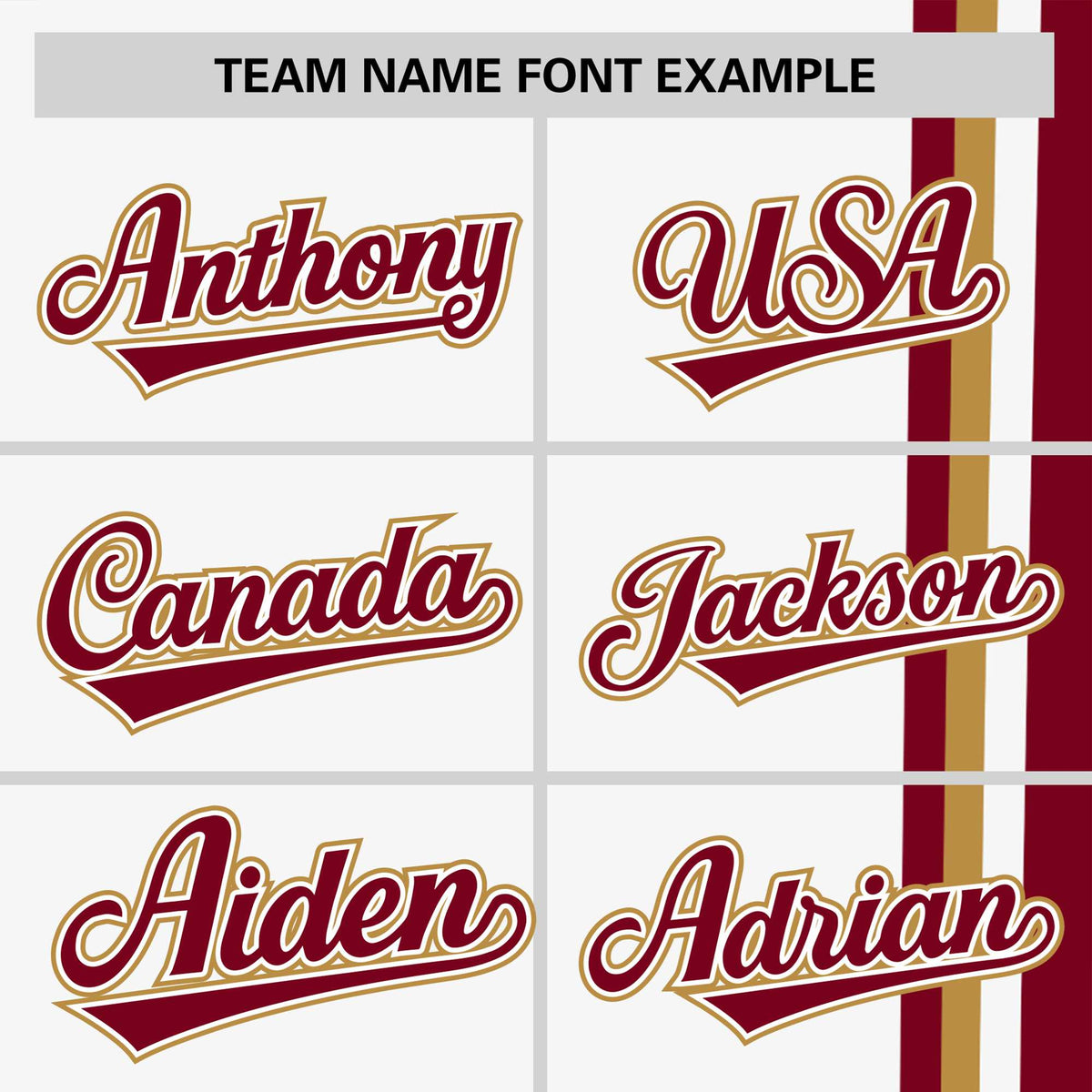 Custom White Crimson-Gold Crew neck Color Contrast Design T-Shirts