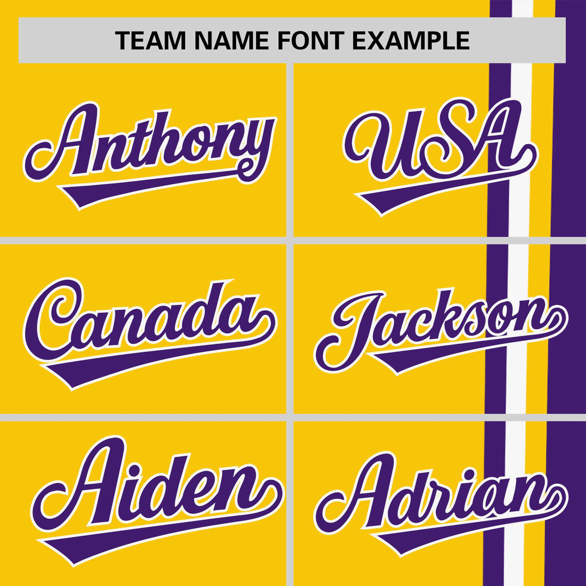 Custom Gold-01 Purple-White Crew neck Color Contrast Design T-Shirts