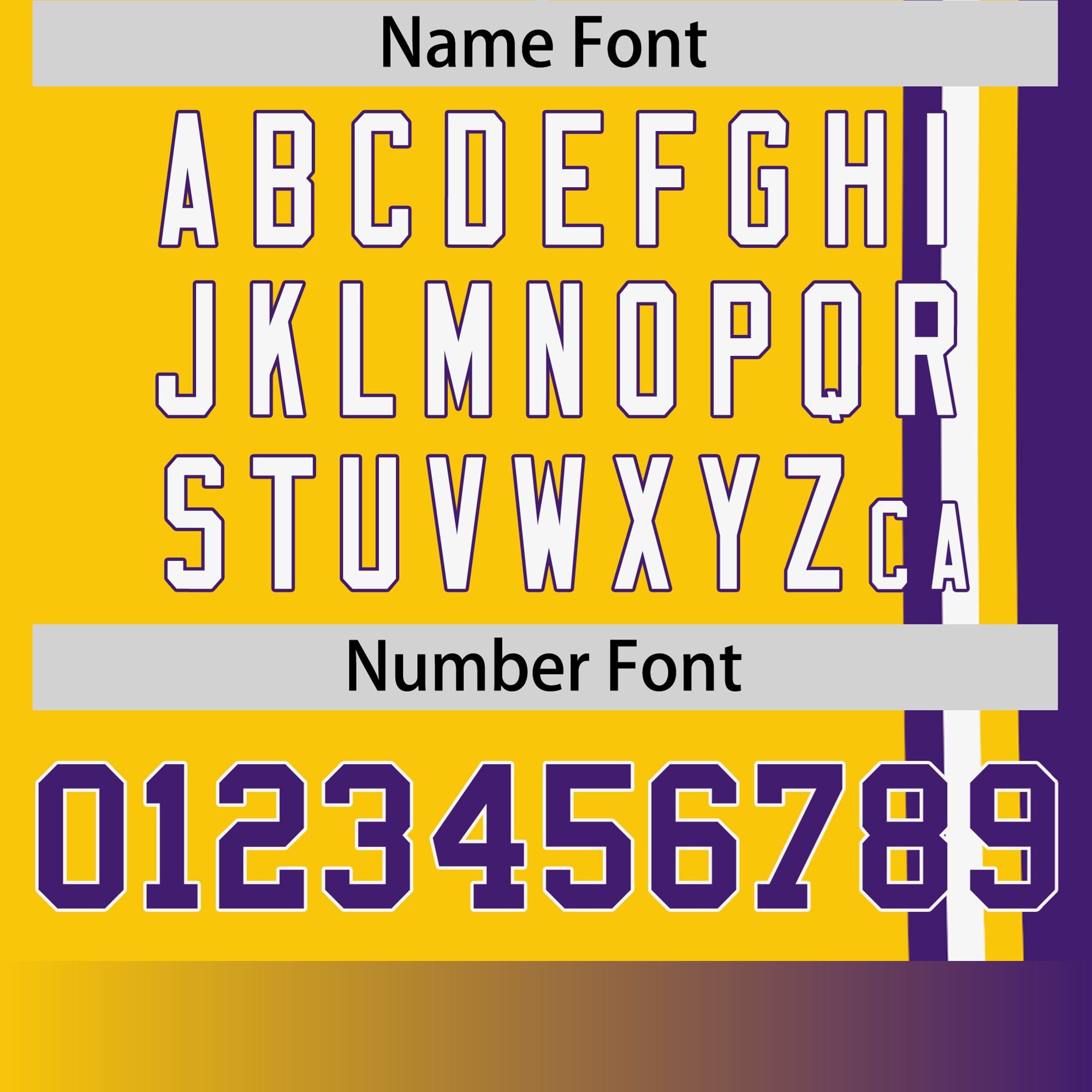 Custom Gold-01 Purple-White Crew neck Color Contrast Design T-Shirts