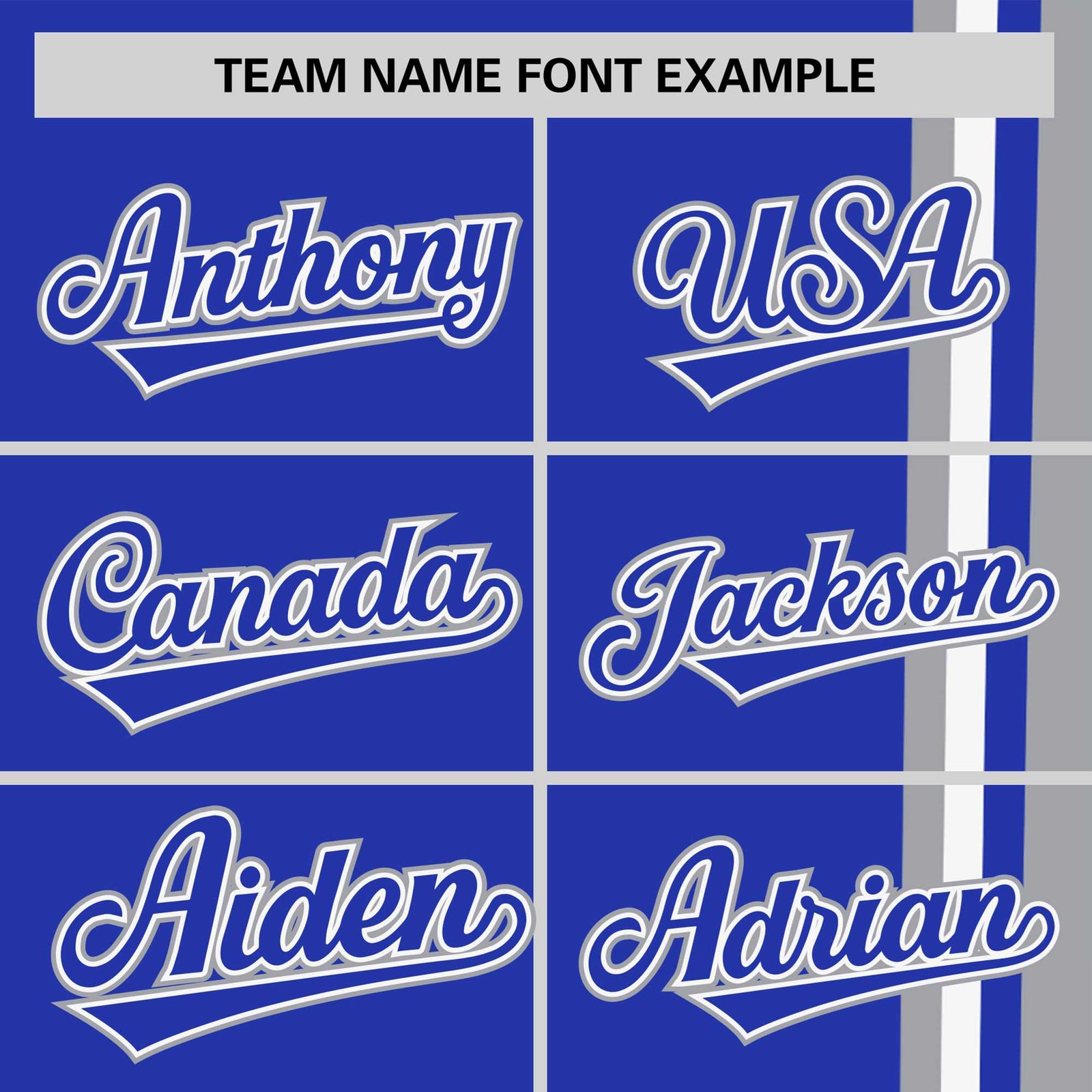 Custom Royal Blue Gray-White Crew neck Color Contrast Design T-Shirts
