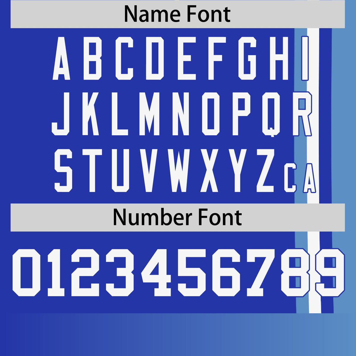 Custom Royal Blue Powder Blue-White Crew neck Color Contrast Design T-Shirts