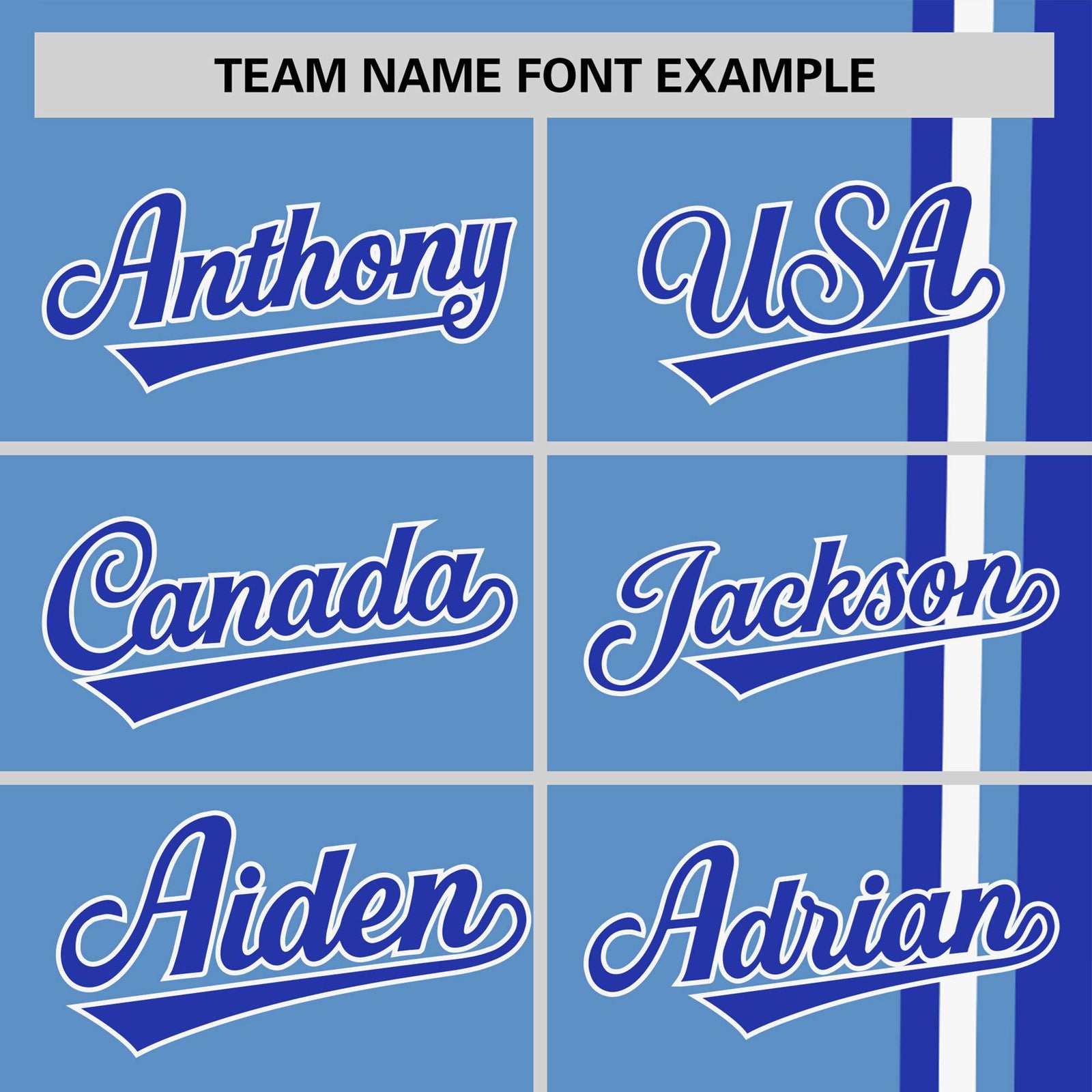 Custom Powder Blue Royal Blue-White Crew neck Color Contrast Design T-Shirts