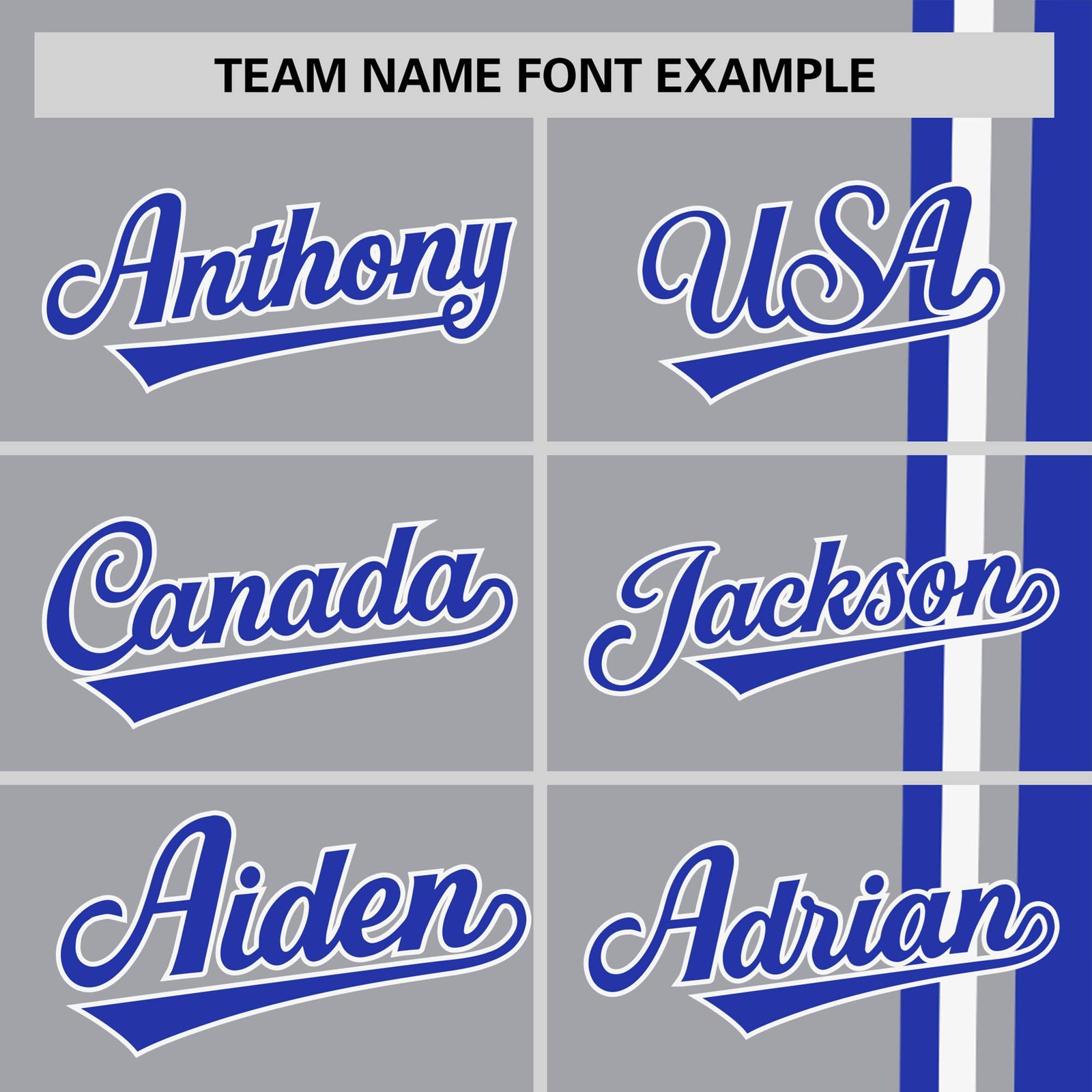 Custom Gray Royal Blue-White Crew neck Color Contrast Design T-Shirts