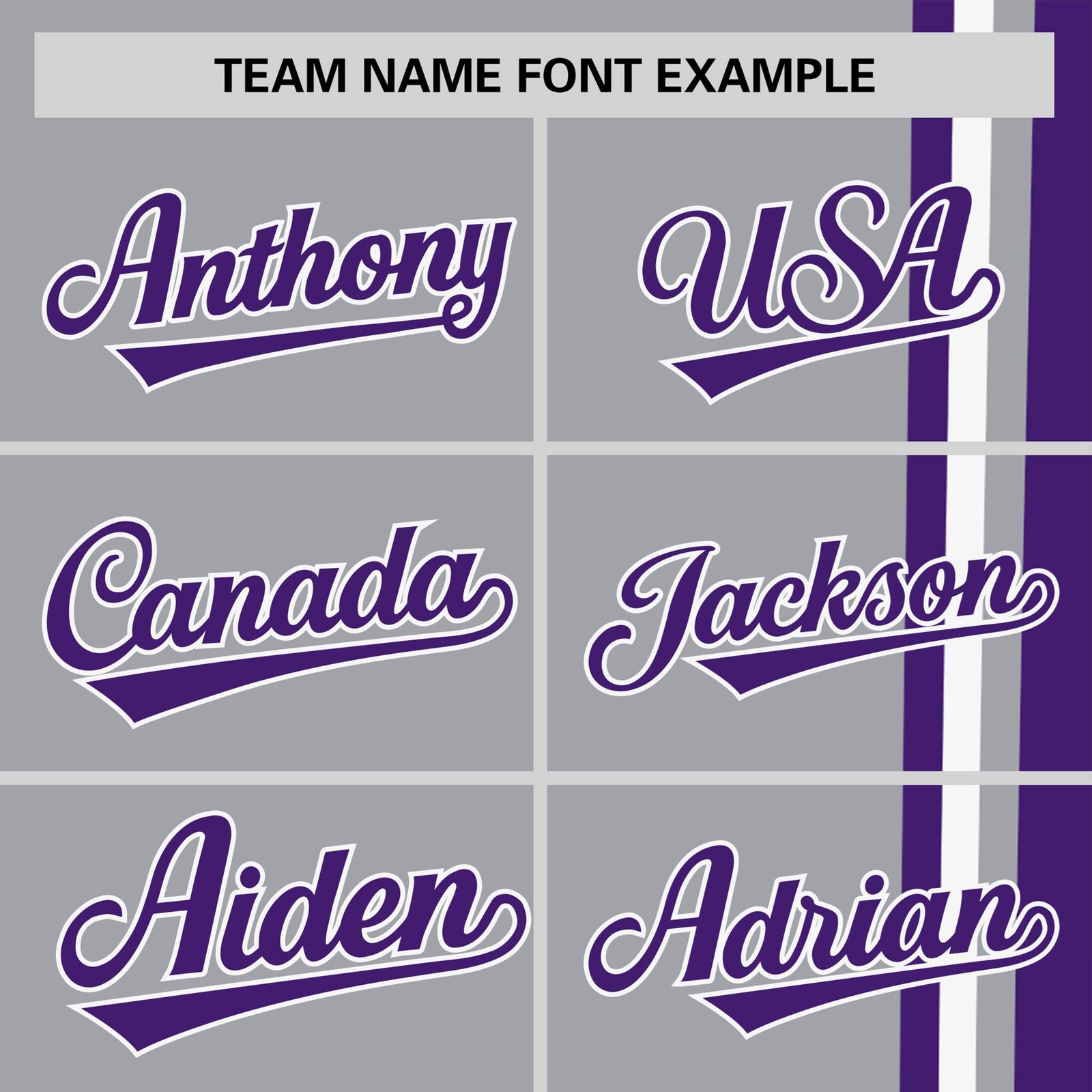 Custom Gray Purple-White Crew neck Color Contrast Design T-Shirts