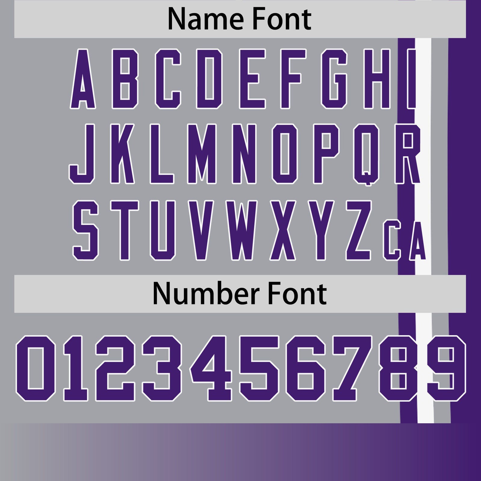 Custom Gray Purple-White Crew neck Color Contrast Design T-Shirts