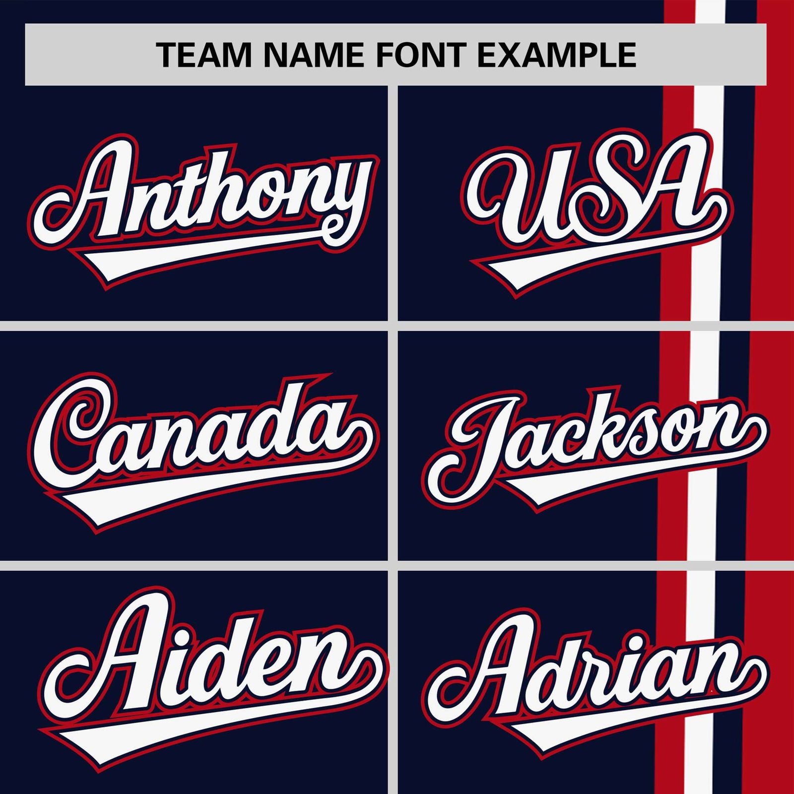 Custom Navy Red-White Crew neck Color Contrast Design T-Shirts