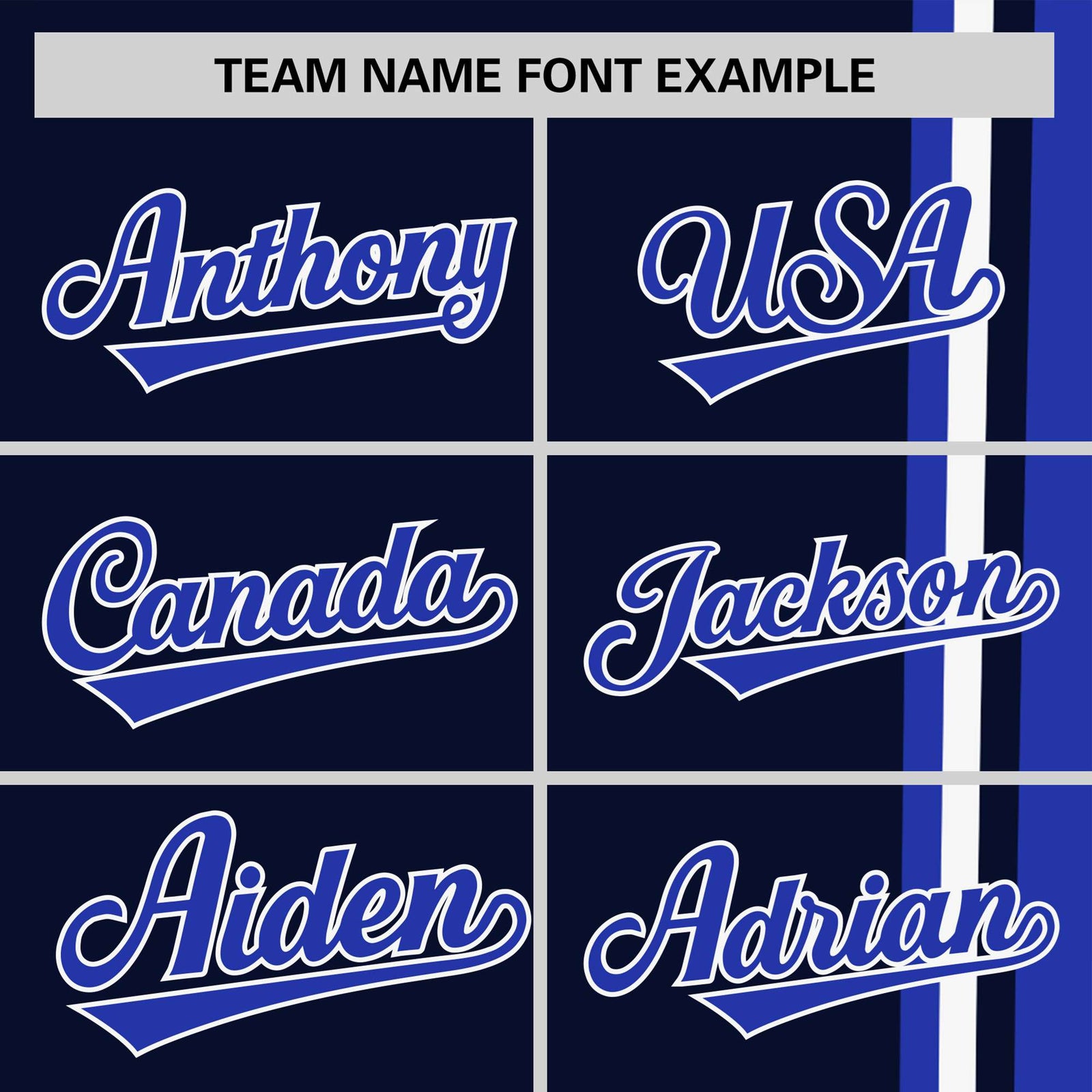 Custom Navy Royal Blue-White Crew neck Color Contrast Design T-Shirts