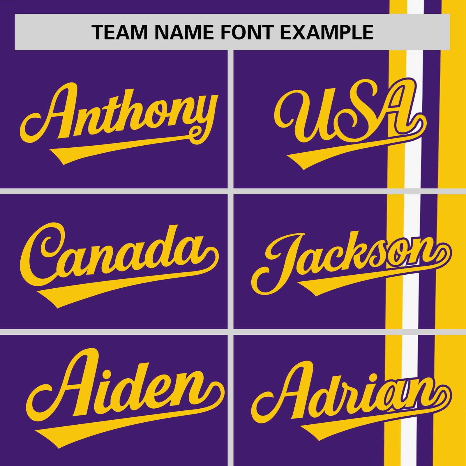 Custom Purple Gold-01 White Crew neck Color Contrast Design T-Shirts