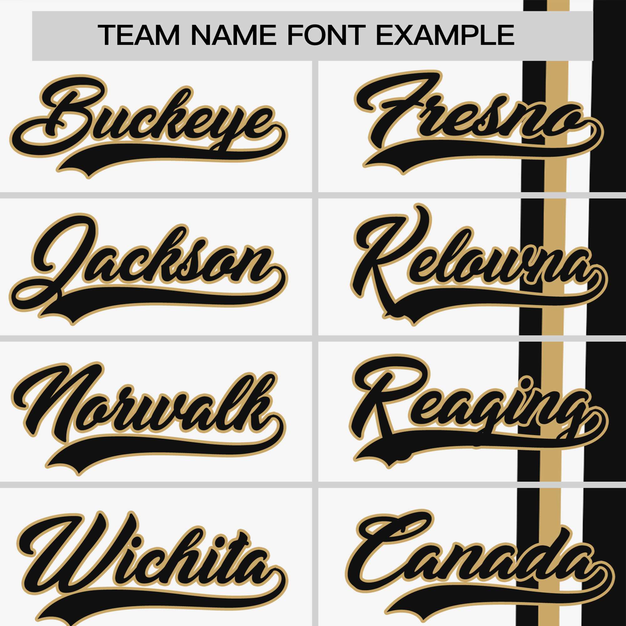 Custom White Black-Gold Crew neck Color Contrast Design T-Shirts