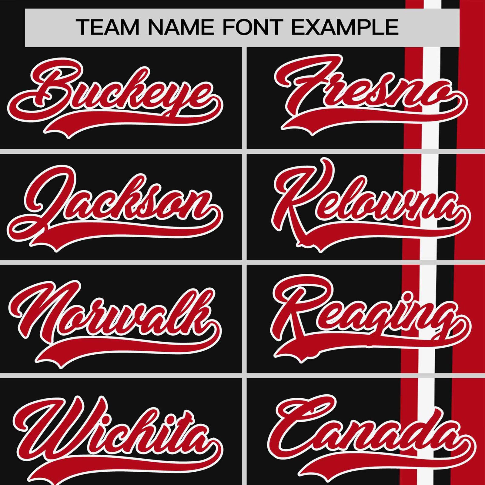 Custom Black Royal Red-White Crew neck Color Contrast Design T-Shirts