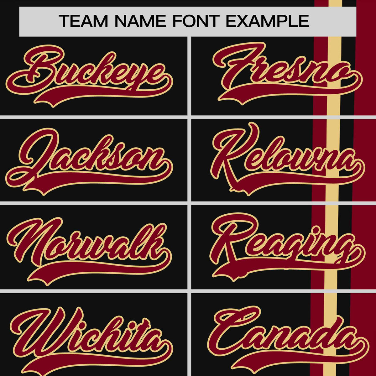 Custom Black Crimson-Khaki Crew neck Color Contrast Design T-Shirts