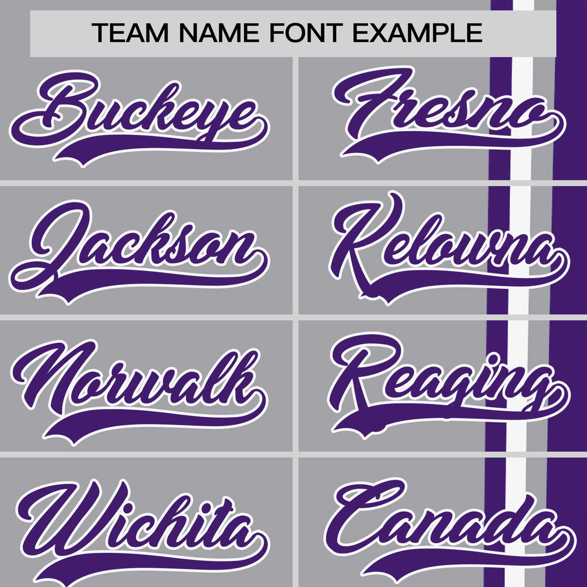 Custom Gray Purple-White Crew neck Color Contrast Design T-Shirts