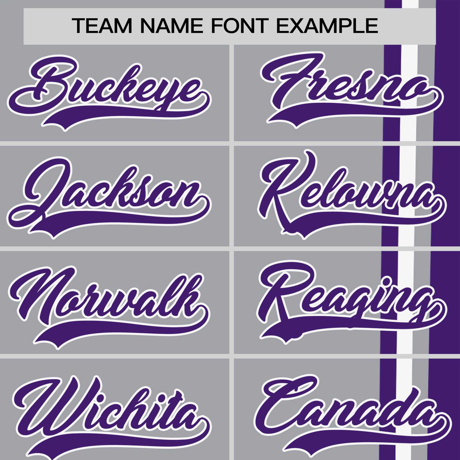 Custom Gray Purple-White Crew neck Color Contrast Design T-Shirts