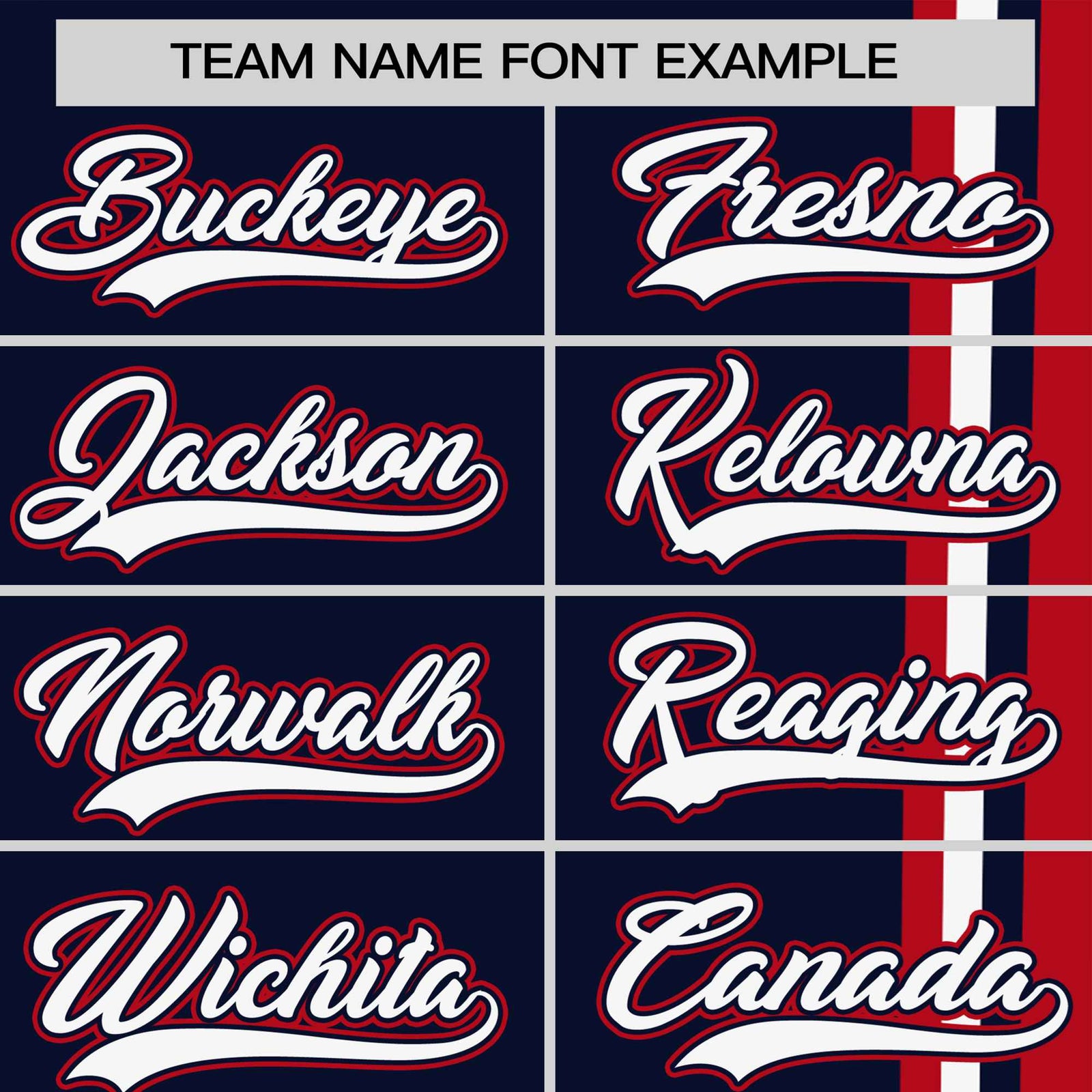 Custom Navy Red-White Crew neck Color Contrast Design T-Shirts