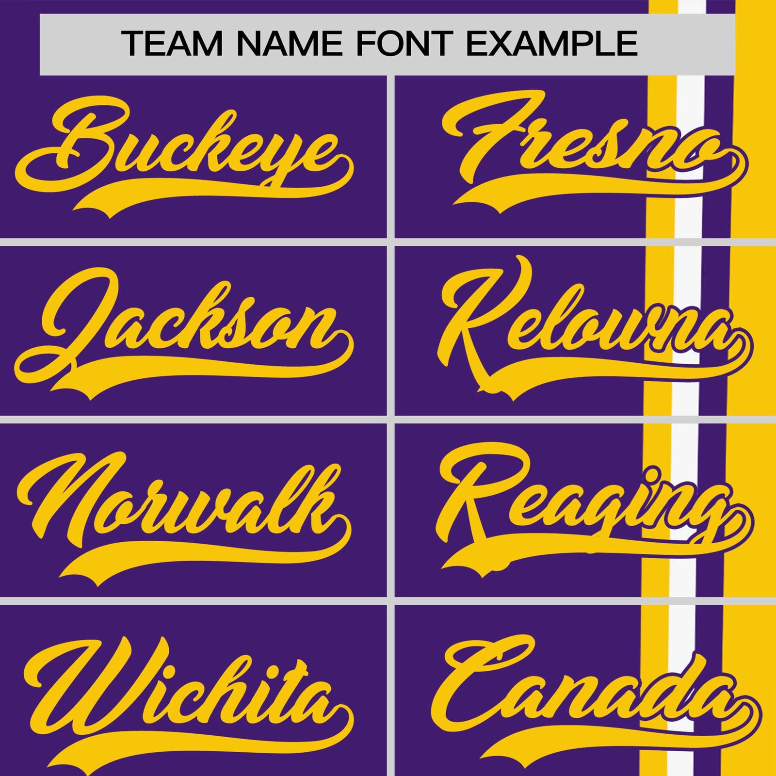 Custom Purple Gold-01 White Crew neck Color Contrast Design T-Shirts