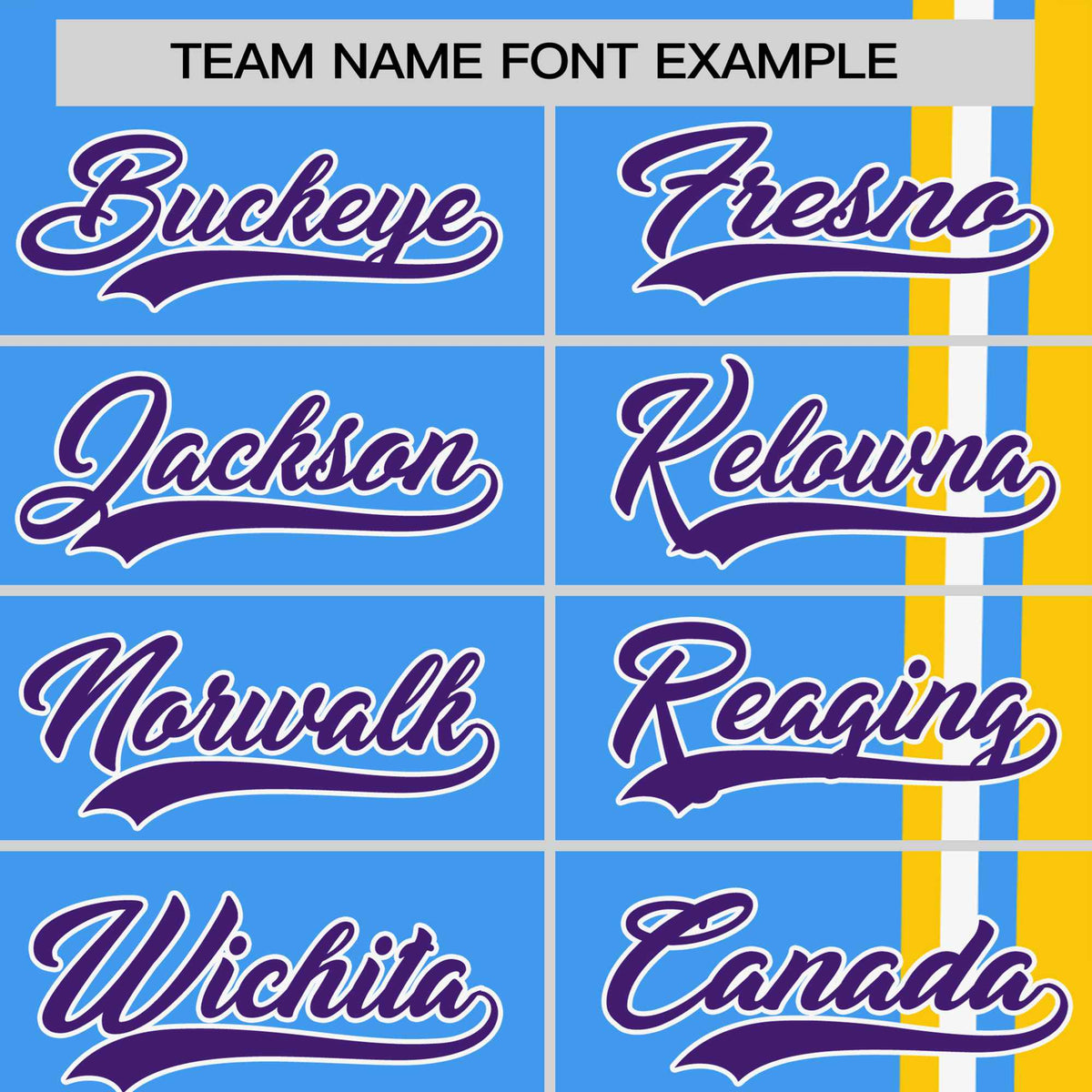 Custom Powder Blue Gold-01 White Crew neck Color Contrast Design T-Shirts