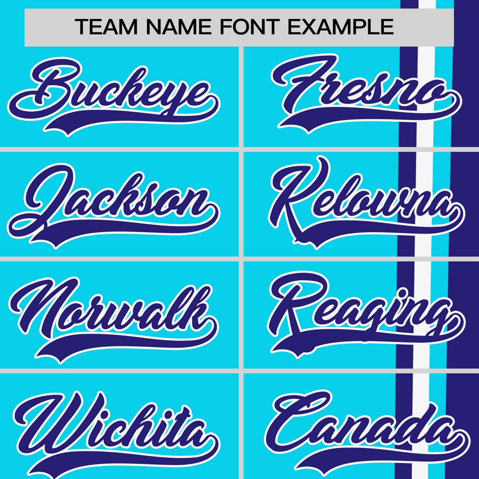 Custom Sky Blue Purple-White Crew neck Color Contrast Design T-Shirts