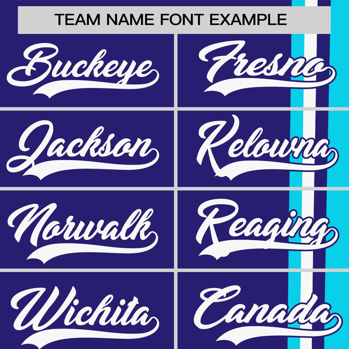 Custom Purple Sky Blue-White Crew neck Color Contrast Design T-Shirts