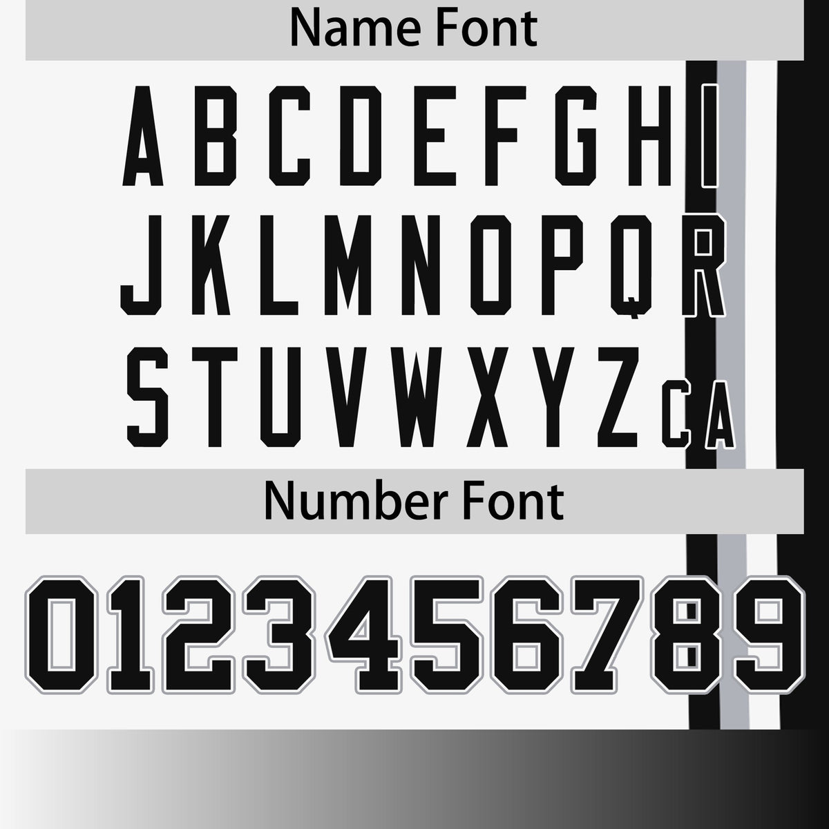 Custom White Black-Gray Crew neck Color Contrast Design T-Shirts