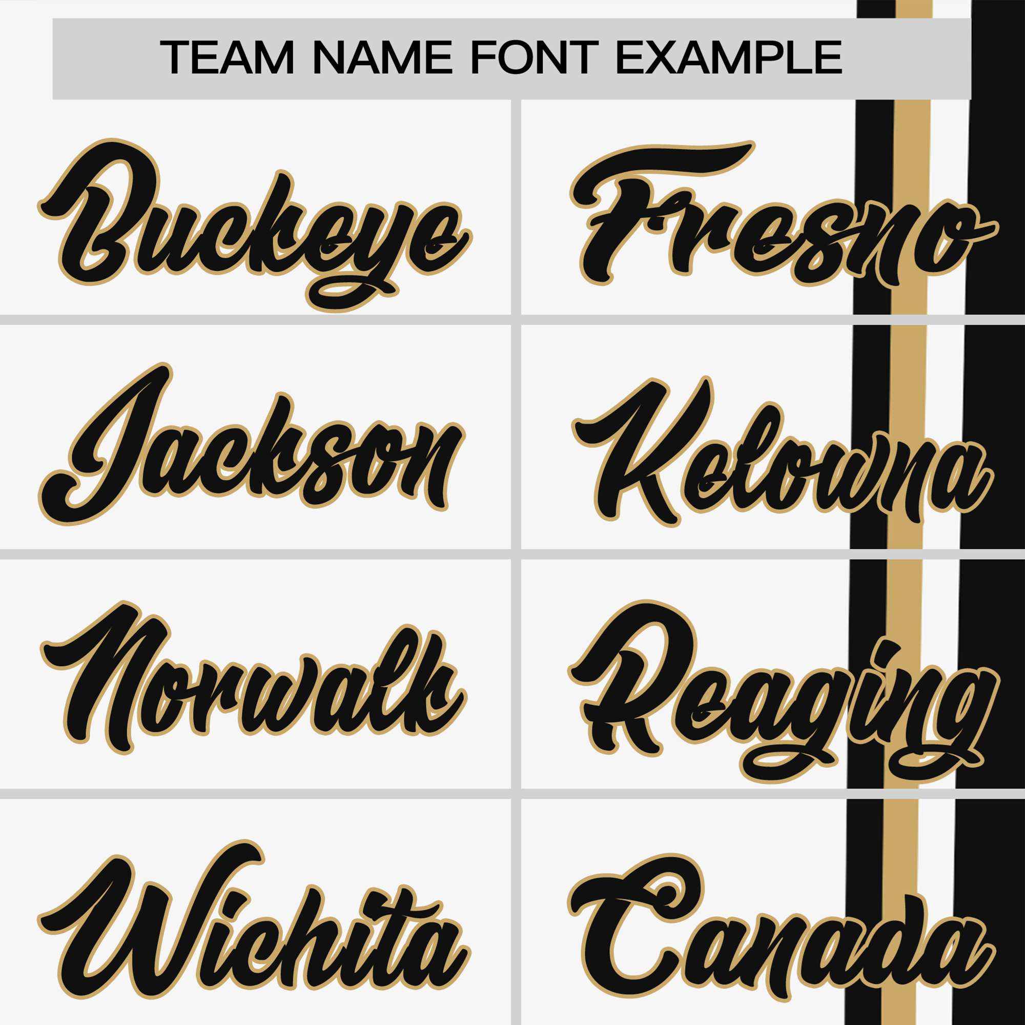 Custom White Black-Gold Crew neck Color Contrast Design T-Shirts