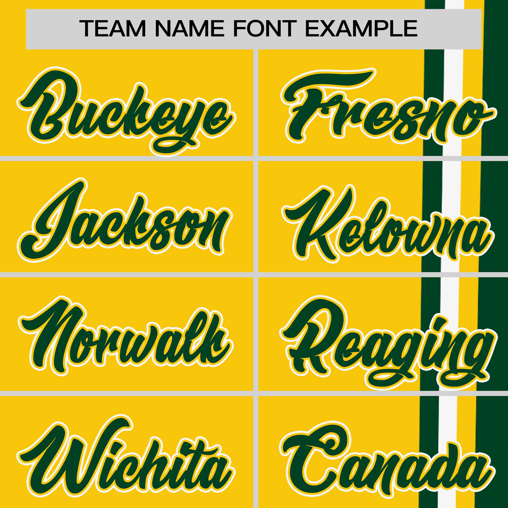 Custom Gold-01 Green-White Crew neck Color Contrast Design T-Shirts