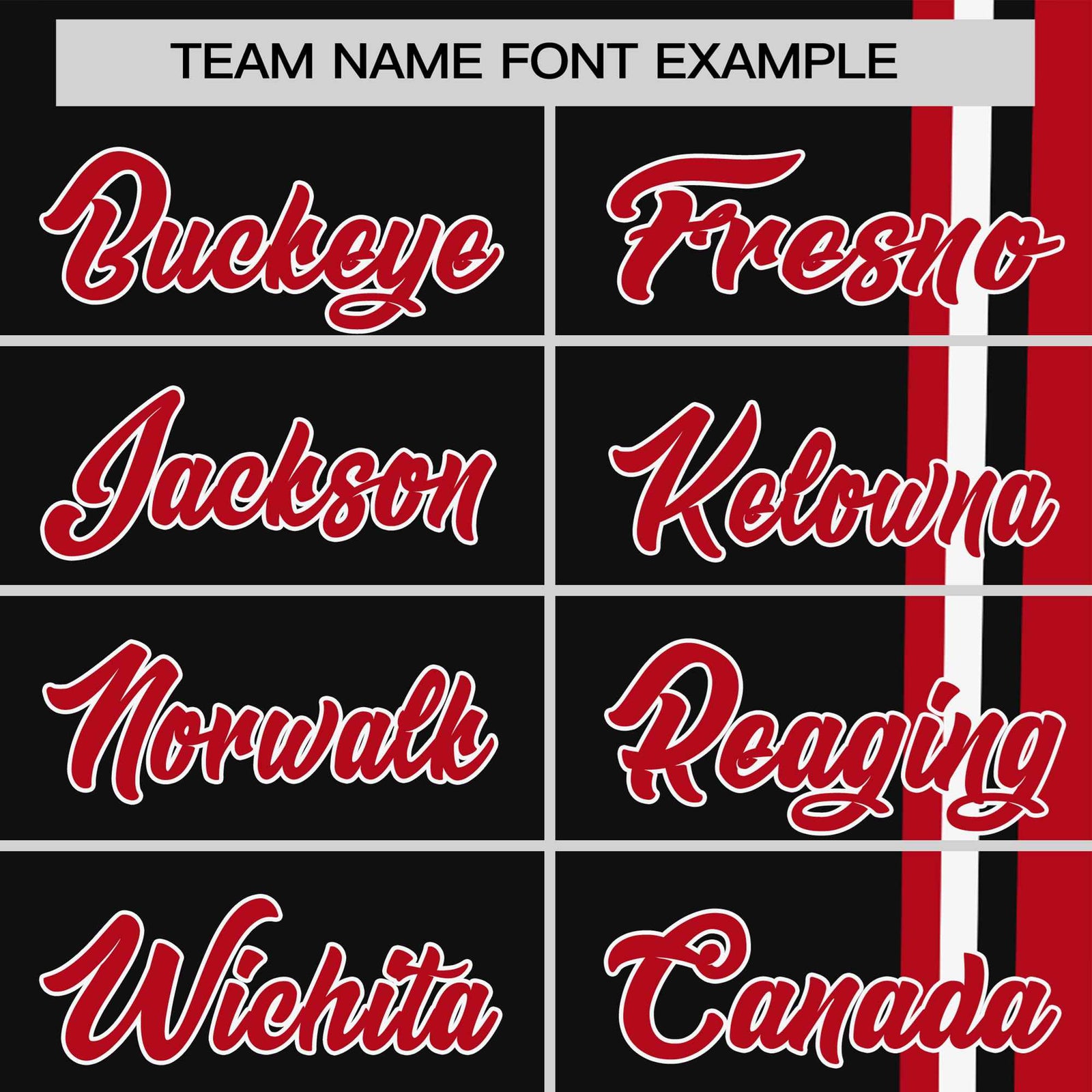 Custom Black Royal Red-White Crew neck Color Contrast Design T-Shirts