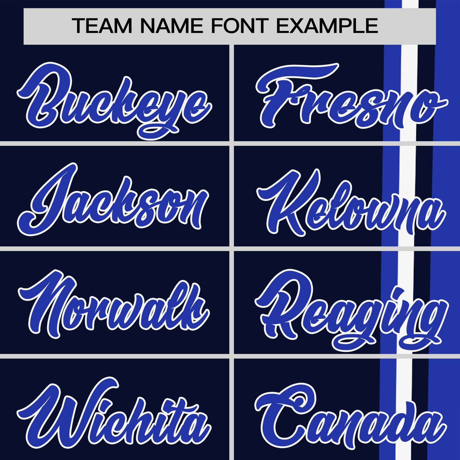 Custom Navy Royal Blue-White Crew neck Color Contrast Design T-Shirts