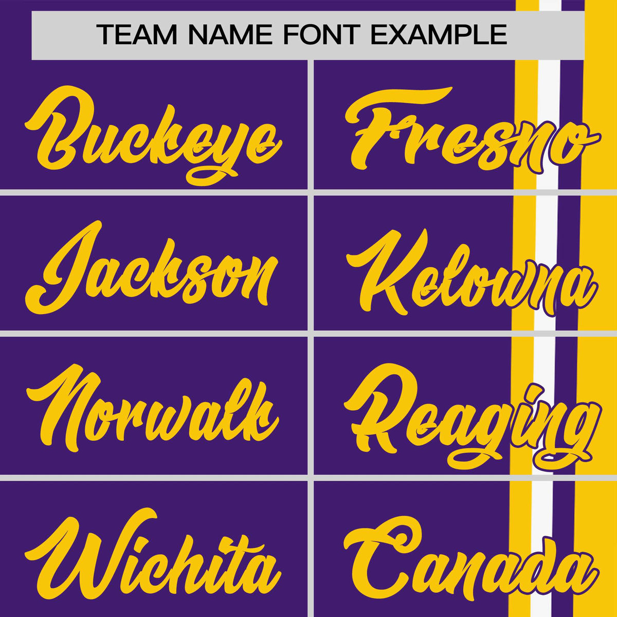 Custom Purple Gold-01 White Crew neck Color Contrast Design T-Shirts