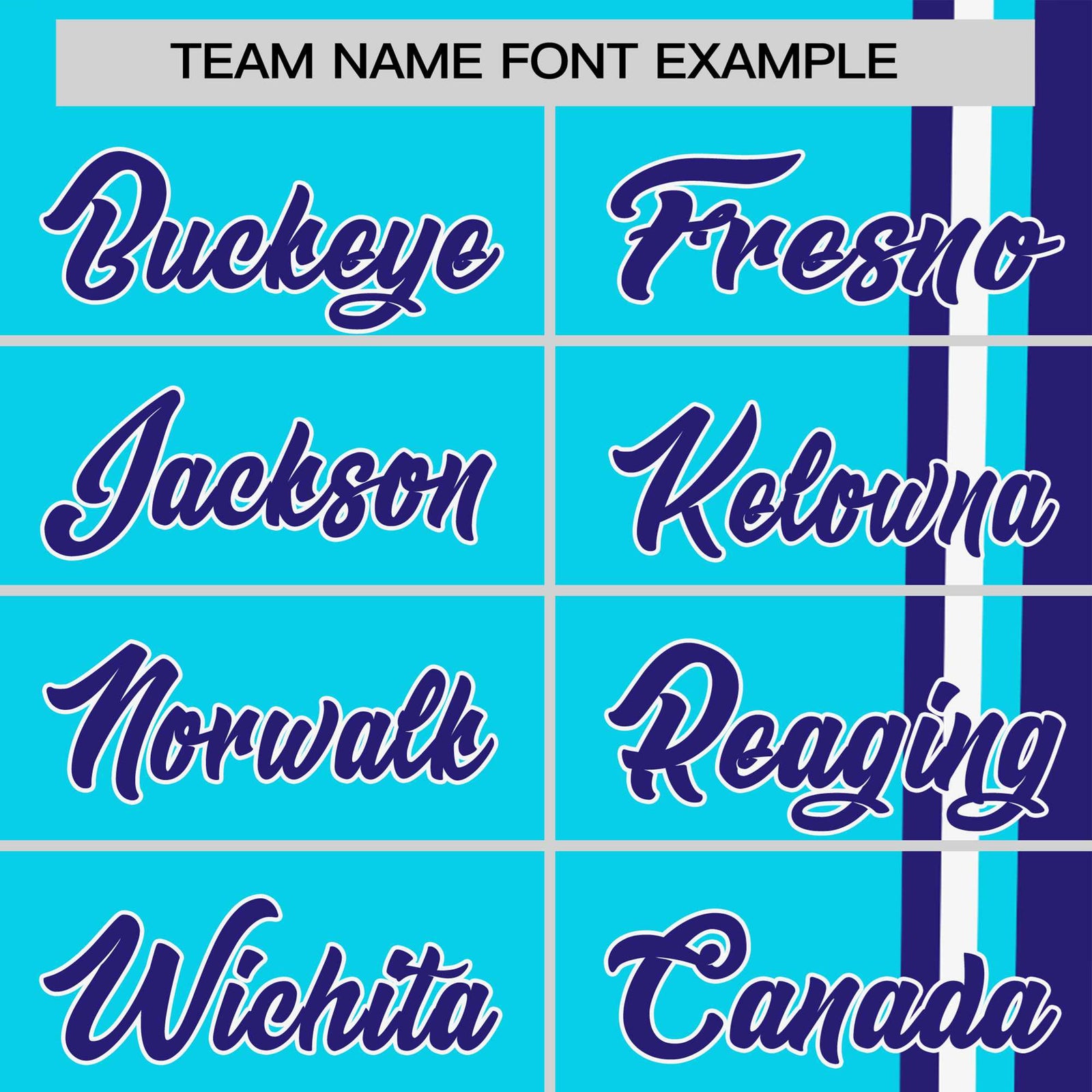 Custom Sky Blue Purple-White Crew neck Color Contrast Design T-Shirts