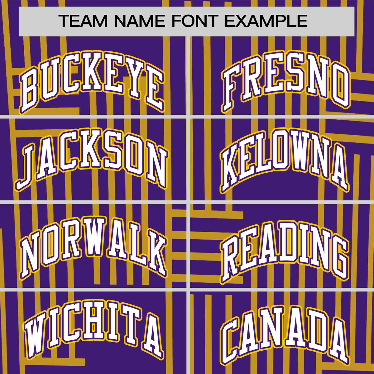 Custom Purple Gold 01 Personalized Line Pattern Performance T-Shirt